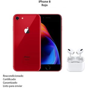 iPhone 8 de 64Gb Rojo + AirPods Pro 2