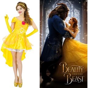 Disfraz de princesa Bella y la Bestia de Disney para mujer