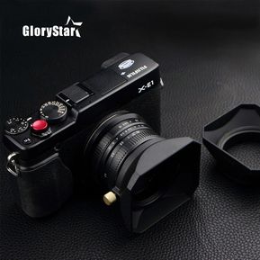 37 39 40,5 43 46 49 52 55 58 mm forma de lentes capucha para Fuji Nikon Leica Canon Sony Panasonic Pentax Olym Micro Cámara individual