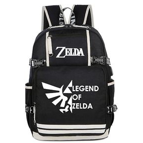 Zelda Legend Mochila Wilderness Link Lienzo Luminoso Bolso E...