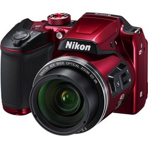 Nikon Coolpix B500 Cámara digital Wi-Fi (rojo) - (renovado)