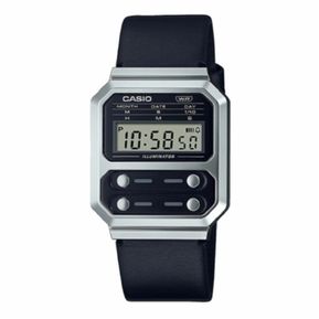 Reloj Casio A100wel-1a Retro  Negro Original