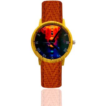 Reloj Sistema Solar Estilo Madera Mas Estuche Pimushop Linio Colombia