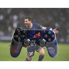Mando Ps4 Playstation 4 V2 controlador Messi París Saint-Ge...