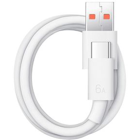 Cable Datos Carga Rapida Huawei USB a Tipo C Punta Naranja 6A