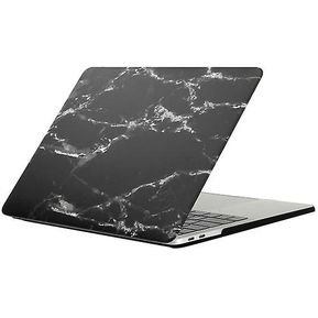 Para 2016 Nuevo MacBook Pro 13.3 pulgadas A1706 / A1708 Negro Blanco Textura Mármol Patrón de mármol Laptop Cárcasas protectores de PC