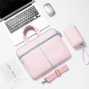 Bolsa para ordenador portátil de 14 pulgadas,para Dell xps 13 xps 15,bolsa para Notebook para Asus vivobook Asus Zenbook 14,funda de portátil para Acer swift 3 15,6 pulgadas(#pink handbag)