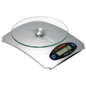 Báscula capacidad 5 kg digital para cocina c/plato de vidrio