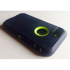 Estuche Carcasa Otterbox Defender Para IPhone 8 Plus - Azul Con Verde