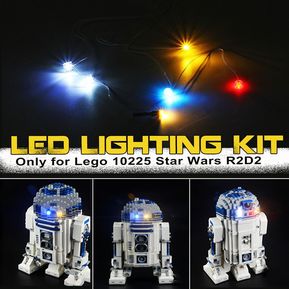 Kit de iluminación LED solo para Lego 10225 Star Wars Robot