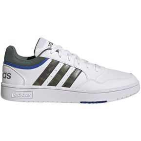 Tenis Adidas Hombre Hoops 3.0 Classic Vintage Blanco GY4738