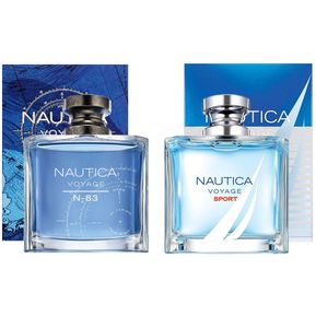 Paquete Perfume Nautica Voyage Sport + Voyage N-83 100 Ml