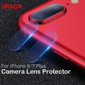 Protector de cristal templado trasero para cámara de iPhone 7 Plus,  ~