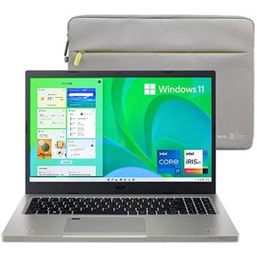 Laptop Acer Aspire Vero 15.6 Core i7 16GB 512GB + funda