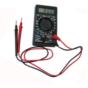 DT830B Pantalla LCD multifuncional Compact Digital Multímetro Electrice Ammeter Voltmeter Resistance Capacitancia