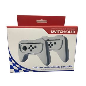 Control Hand Grip Joycon Nintendo Switch Control De Mano * 2 Blanco