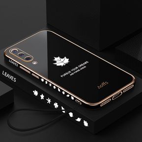 Estuche de Galvánico Silicona para Huawei Honor 9X Pro - Negro