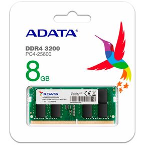 MEMORIA RAM 8GB DDR4 3200 ADATA PORTATIL