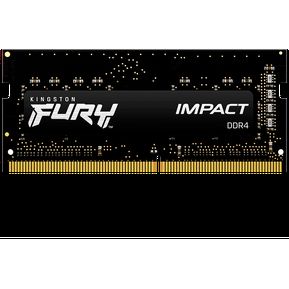 Memoria Ram Portátil Kingston FURY IMPACT DDR4 8GB 3200MT/s