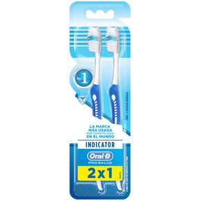 Cepillo Dental Oral B Indicator Medio 2x1