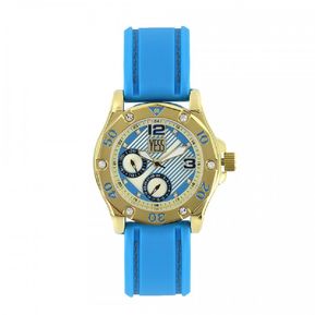 Reloj   Para Dama Marca YESS ref 2529-04 color Azul
