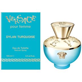 Perfume Versace Pour Femme Dylan Turquoise 3.4oz 100 ml Mujer Dama
