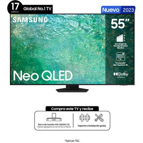 Televisor Samsung 55 pulgadas QLED 4K Ultra HD Smart TV