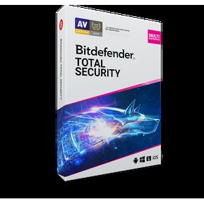 Antivirus Digital Bitdefender Total Security 3 Disp X 1 Año-digital
