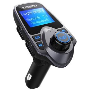 VicTsing-reproductor MP3 para coche, transmisor FM, Bluetoot...