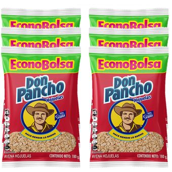 Avena Don Pancho En Hojuelas 180 Gr X6 Uds Linio Colombia