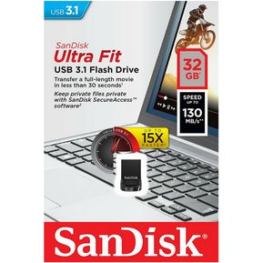 Memoria Usb Sandisk Ultra Fit Flash Drive 32 Gb