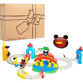 Mickey Mouse Pista Estación de Tren a Control Remoto