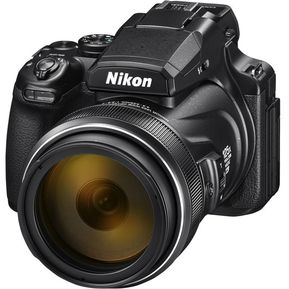 Cámara Nikon COOLPIX P1000 4K Incluye Memoria 64Gb de 80Mb/s - Negro