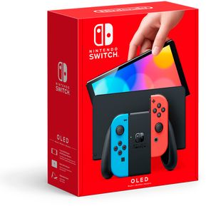 Consola Nintendo Switch Modelo OLED W/Neon Joy-Con 64GB