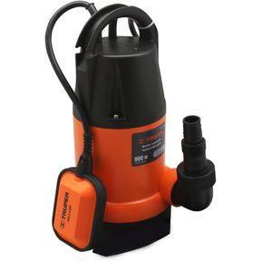 Bomba Sumergible Para Agua Sucia Plásticas 1½ HP Truper - Naranja