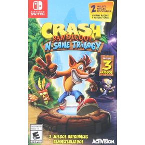 Crash Bandicoot N Sane Trilogy - Nintendo Switch - Ulident