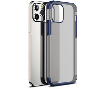 kentaDD Funda Carcasa iPhone 12 Pro Max Armadura de silicona Azul