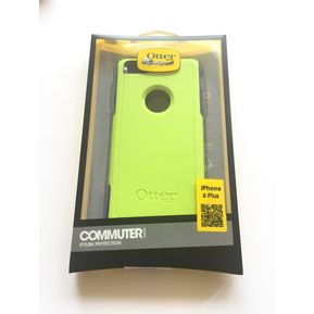 Estuche Carcasa Otterbox Commuter para iPhone 6Plus & 6S Plus-  Verde con Azul