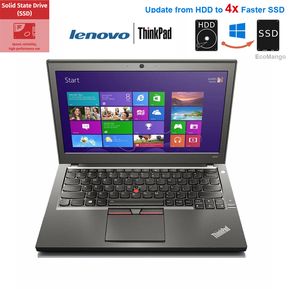 Lenovo ThinkPad X250 Notebook i5-5300U 2.30GHz 8GB RAM 256GB SSD Win10