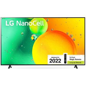 Tv Led Lg Nano Cell Uhd70Pul 4K Smarttv Active Hdr70Nano75Sqa Negro