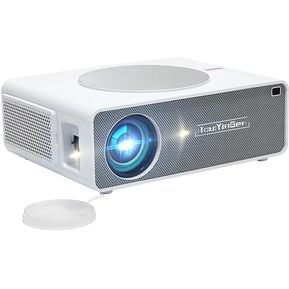 Proyector TouYinger Q10 9500 Lumens LED projector 4K Soporte Bluetooth