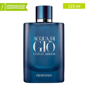 Perfume Giorgio Armani Acqua Di Gio Profondo Hombre  125 ml EDP