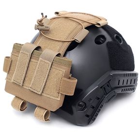 MK2-funda táctica con batería para casco,accesorio para casco,bolsa de peso con equilibrio multifunción para casco rápido,bolsa militar con batería