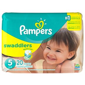 Pañales desechables pampers swaddlers tamaño 5 20 cuenta j...