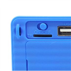 Altavoces Portátil Bluetooth Inalámbrico para Samsung iPhone Azul