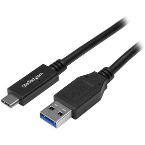 Cable USB Type C 3.1 1m StarTech USB31AC1M-Negro