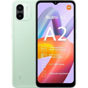 Ceular Xiaomi Redmi A2 32GB/2GB RAM - Verde Claro