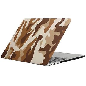 Para 2016 Nuevo MacBook Pro 13.3 pulgadas A1706 / A1708 Brown Camuflaje Patrón de camuflaje Laptop Cárcasas protectores de PC