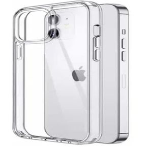 Funda Protectora Silicone Case Transparente Iphone 12 mini