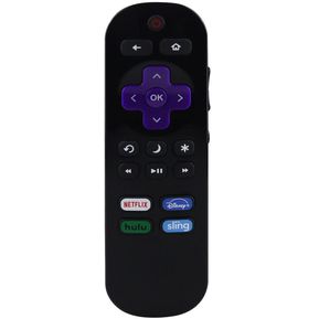 Control Compatible Con Pantalla Sharp Roku Tv Mas Pilas